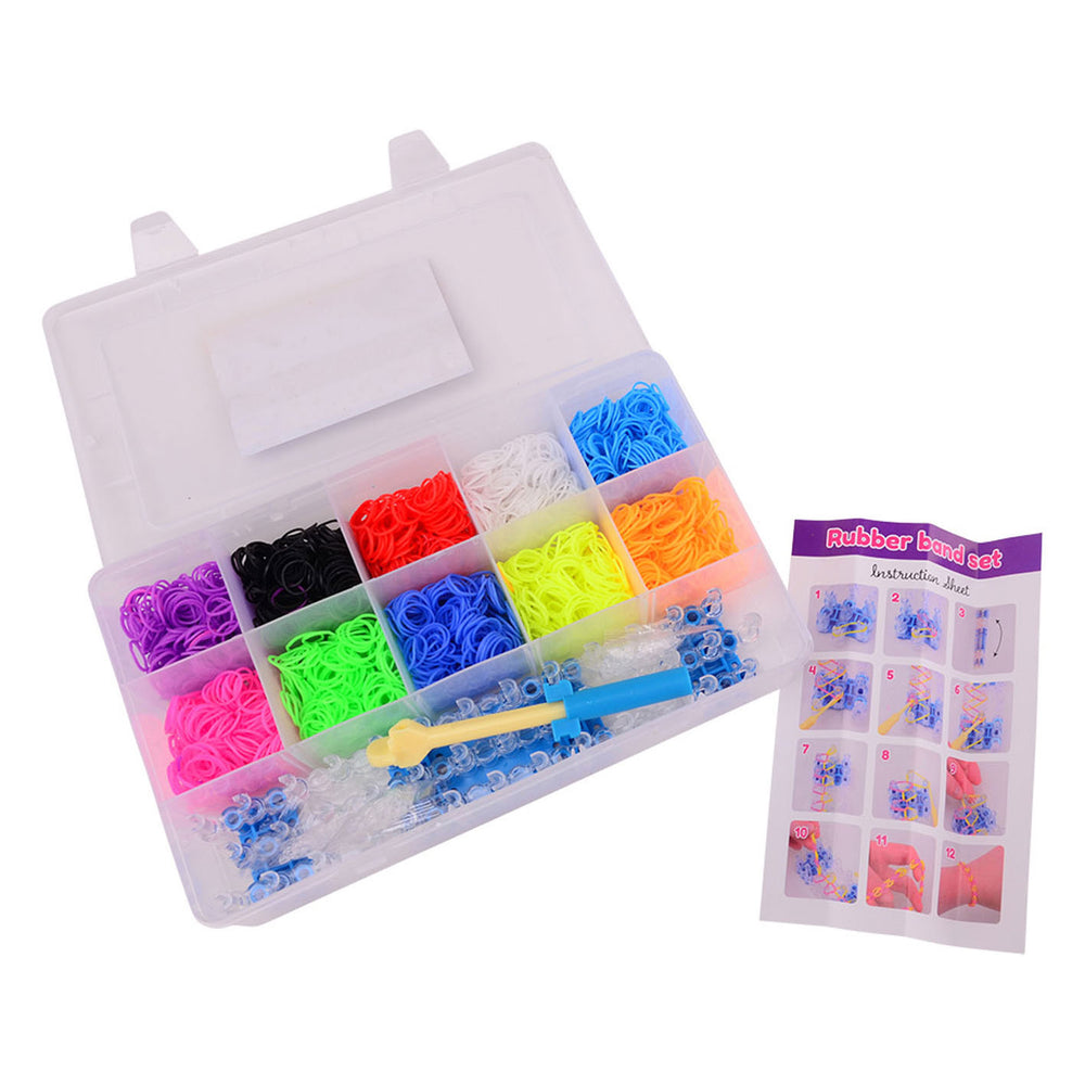 Johntoy loom bandjes set in opopslagdoos, 3000dlg.
