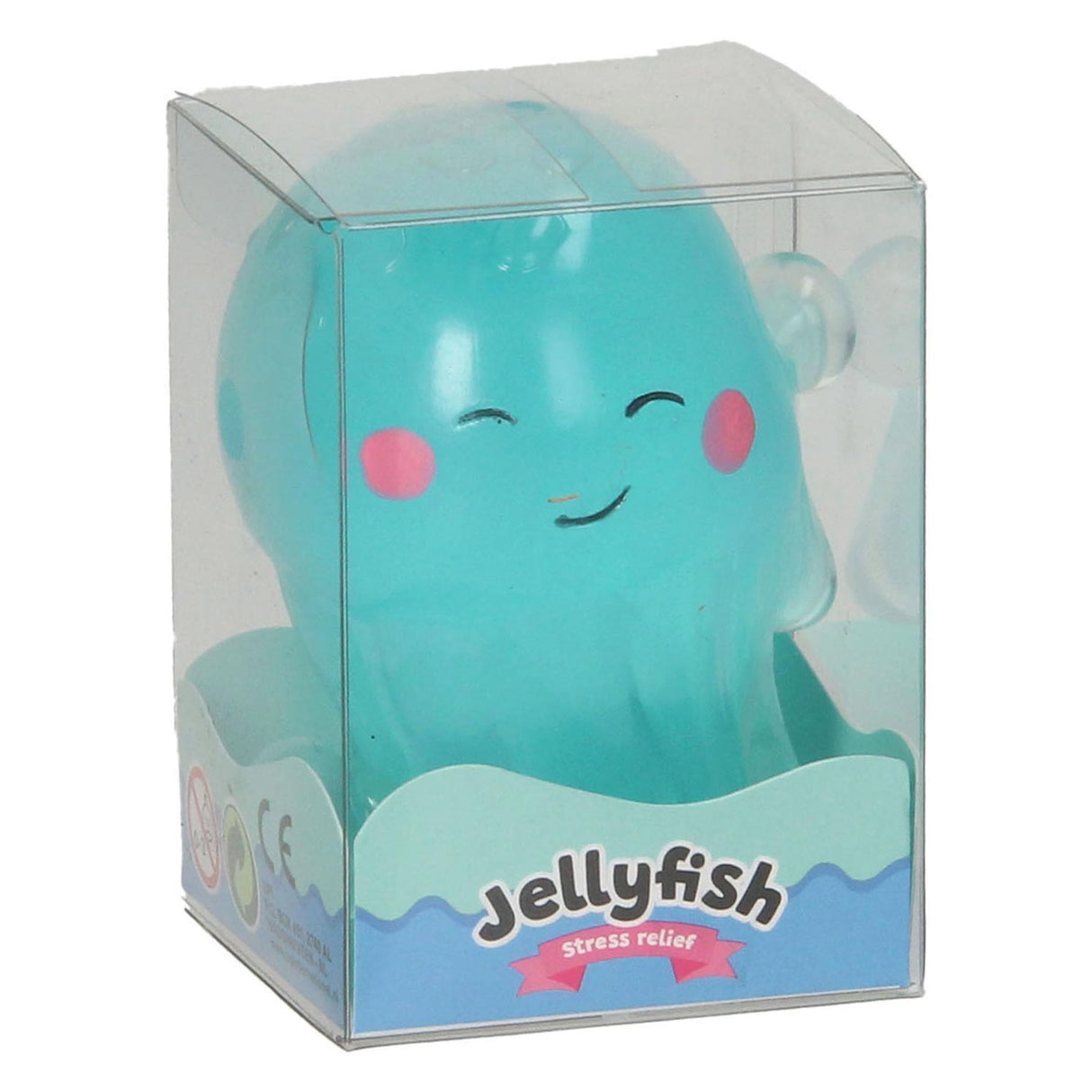 Johntoy gjennomsiktig stress blekksprut