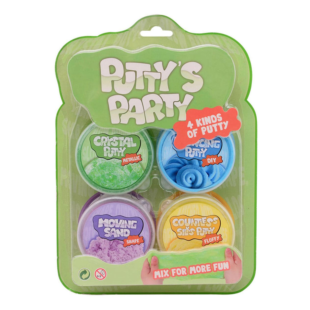 Johntoy Putty's Party, 4pcs.