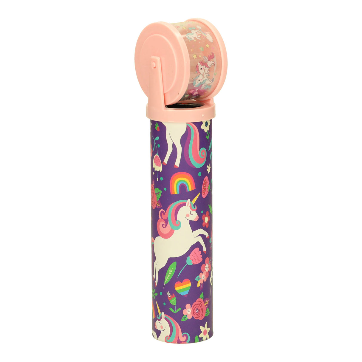 Johntoy Kaleidoscope Unicornio con lente giratoria