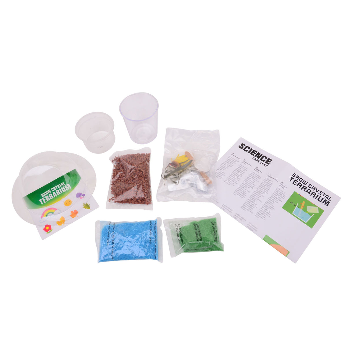 Science Explorer Tee oma Crystal Terrarium