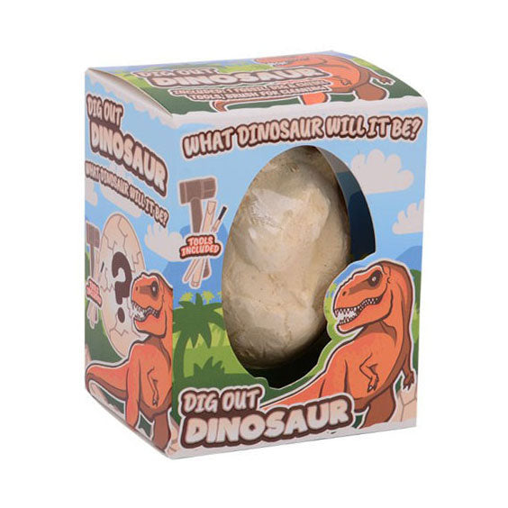 Johntoy carving dino egg fossil