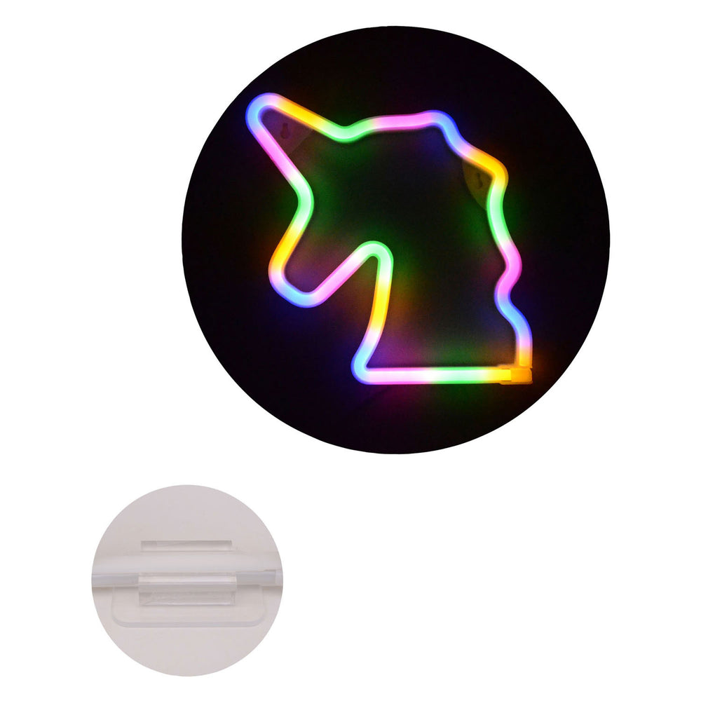 Johntoy unicorn rainbow lamp with usb