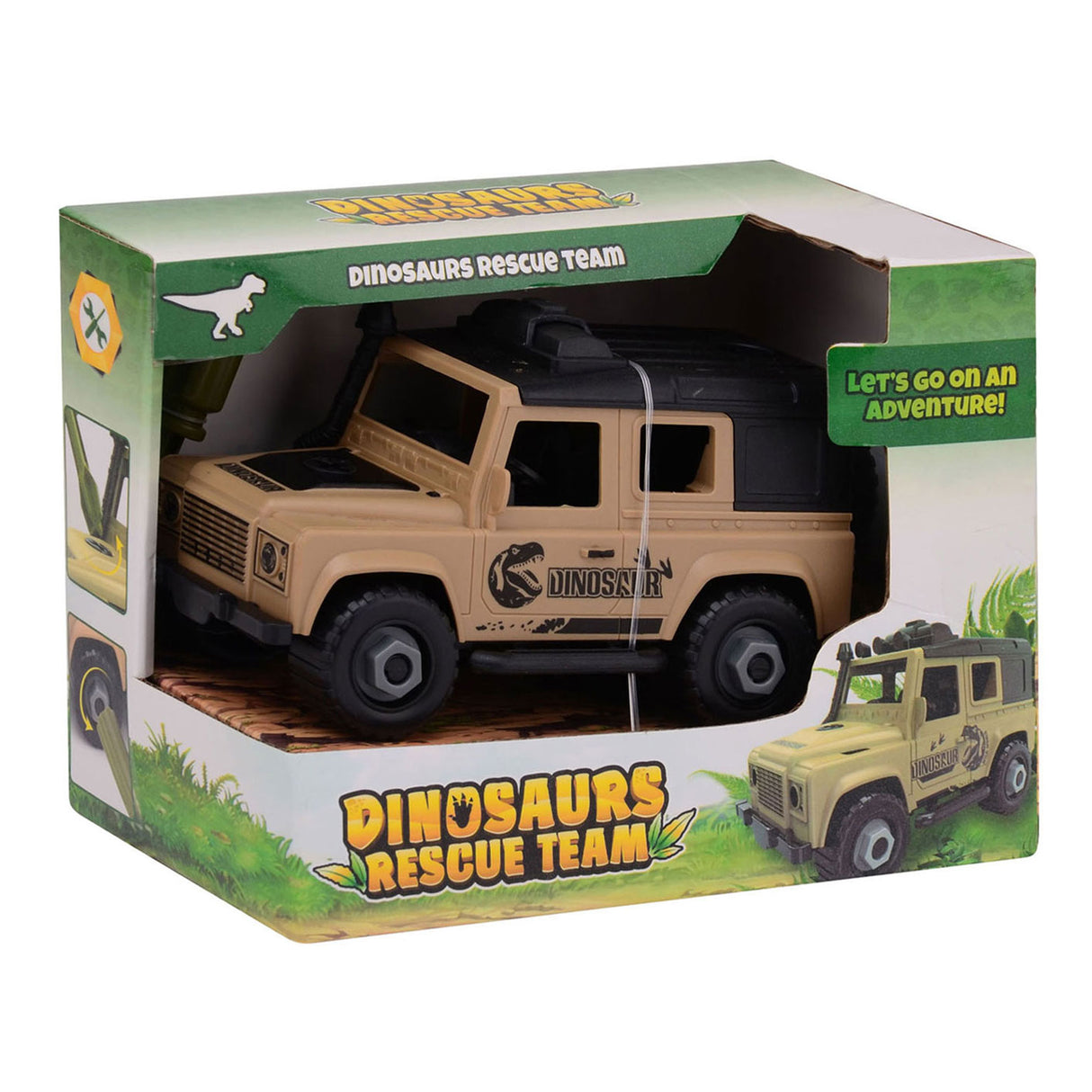 Johntoy Jungle Dino Rescue Terrainuto