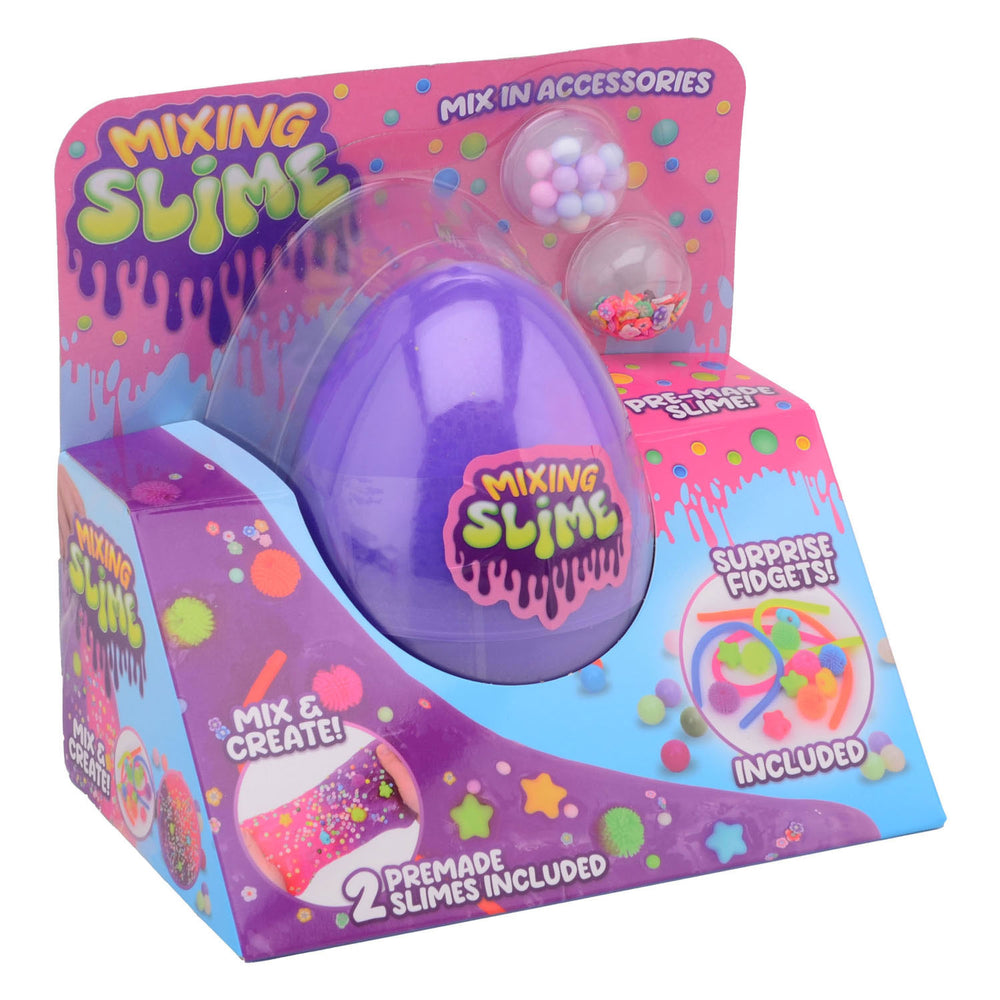 Johntoy large slime egg with accessories in box