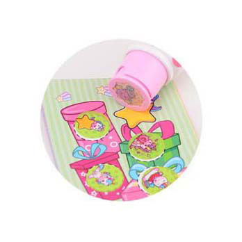 Johntoy unicorn sticker stamper, 100 stickers