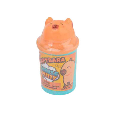 Johntoy capybara putty with sound in bucket
