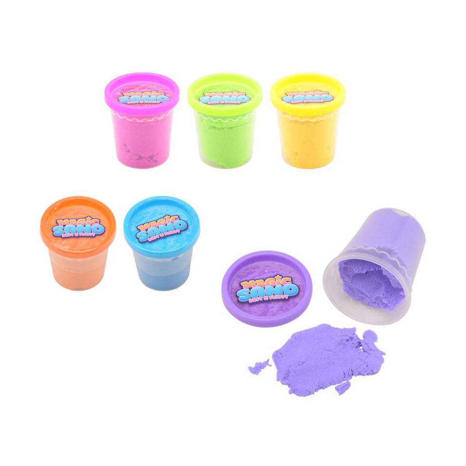 Johntoy magic play sand, 3 pcs.