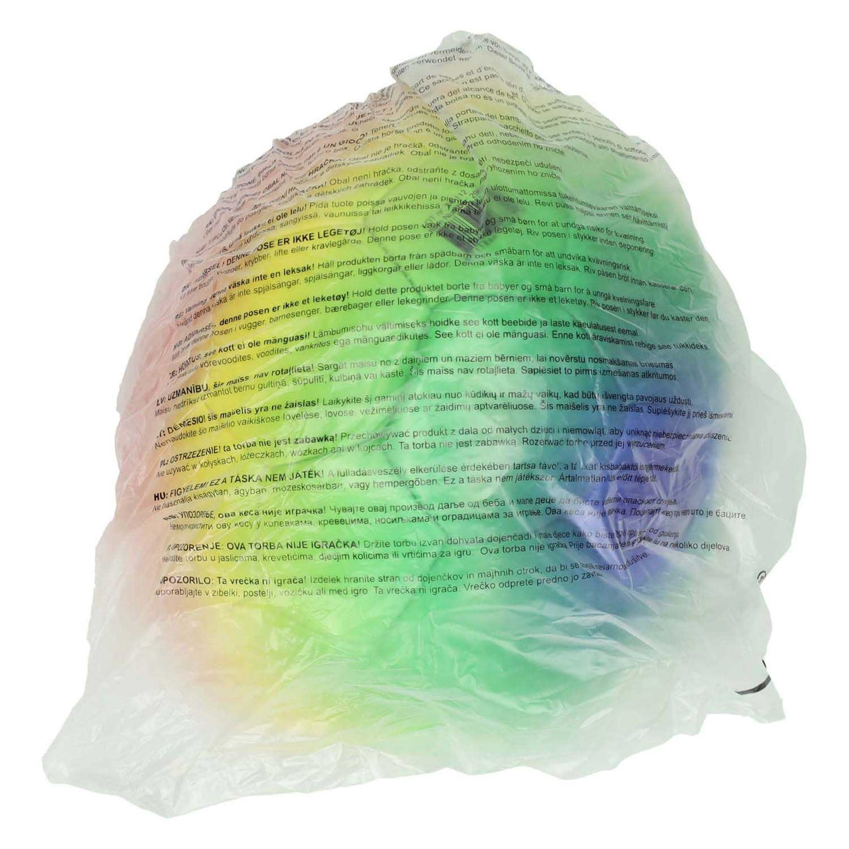 Pallone da calcio arcobaleno Johntoy - 20 cm