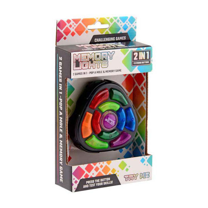 Johntoy memory game 2 in 1 interactive light game