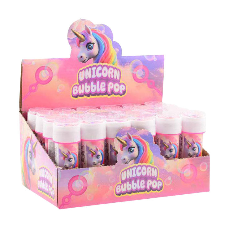 Johntoy unicorn bubble blower - 24 pcs