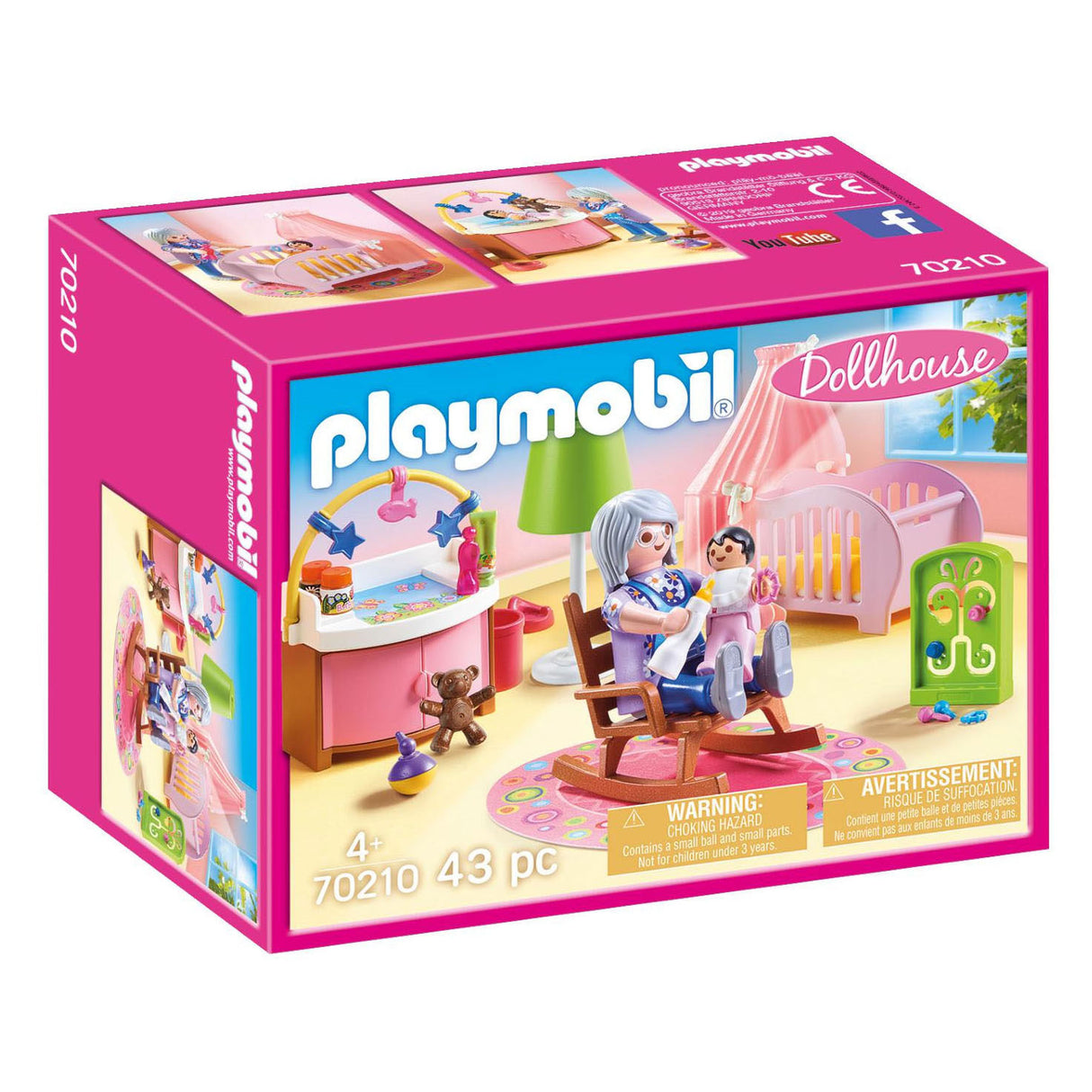 Playmobil Dollhouse babyrum 70210