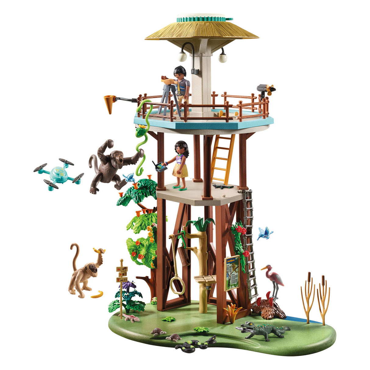 Playmobil Wiltopia Research Station mit Compass 71008