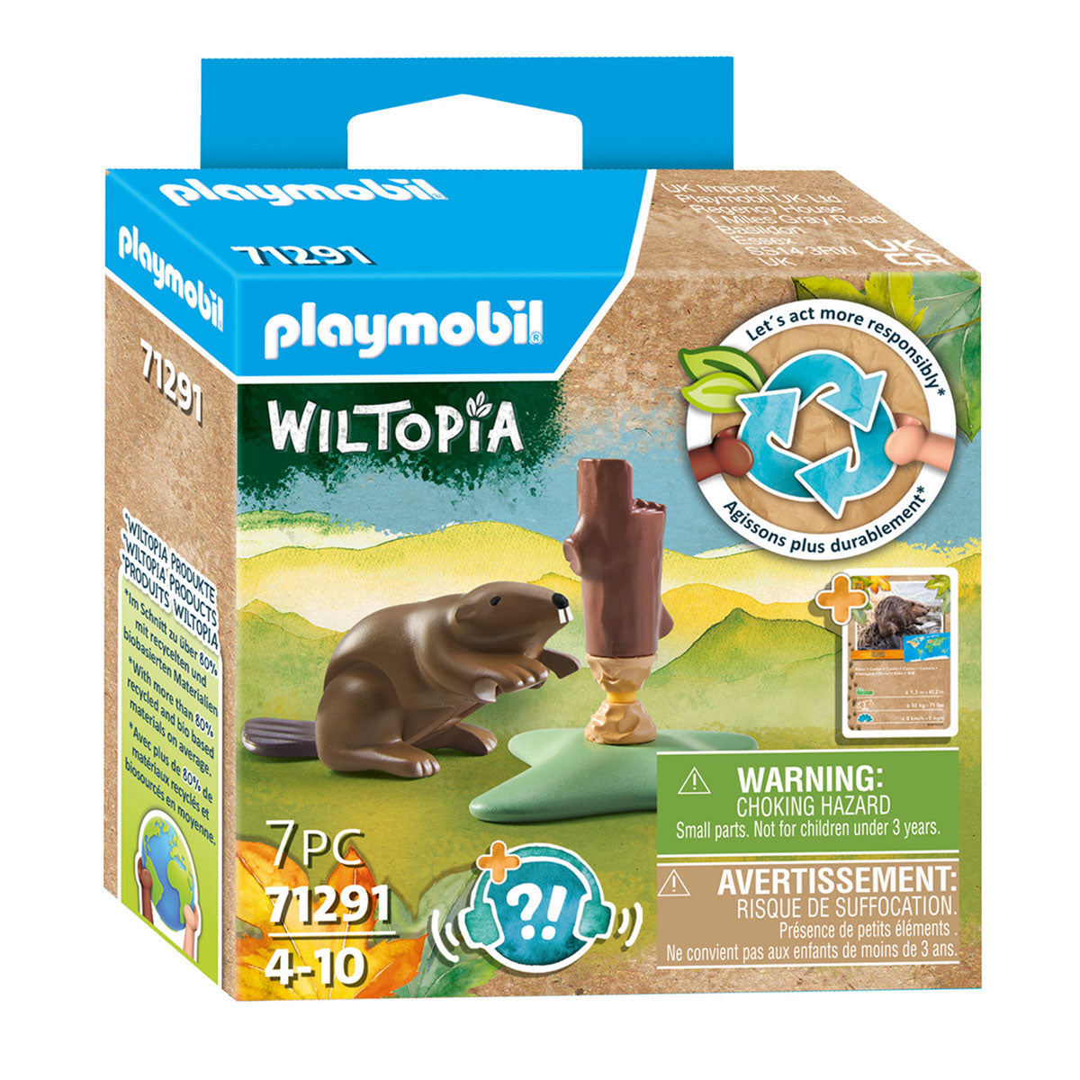 PlayMobil Wiltopia Bever 71291