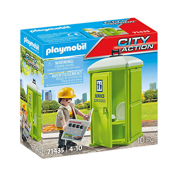 Playmobil City Action Mobile toaleta 71435