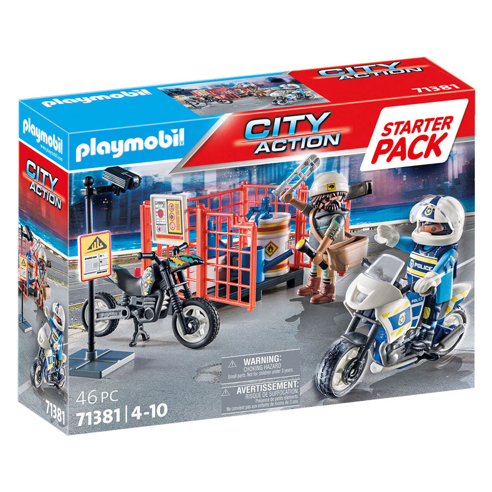 Playmobil City Action Starter Pack Police 71381