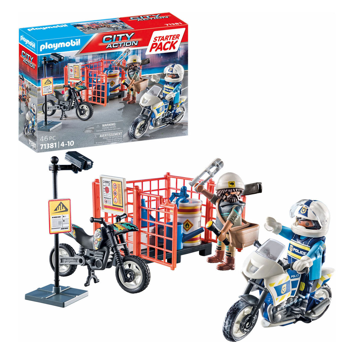 Playmobil City Action Starter Pack Police 71381