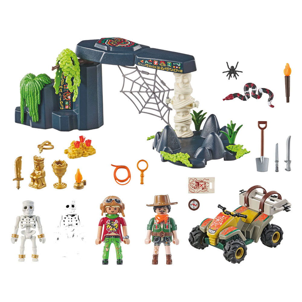 PlayMobil Sports Action Schereasure Condivisione nella giungla