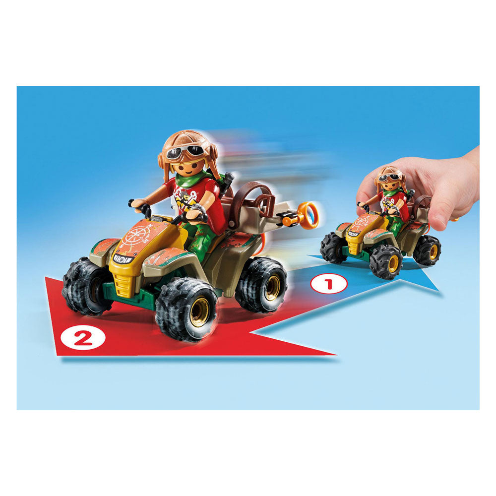 PlayMobil Sports Action Schereasure Condivisione nella giungla