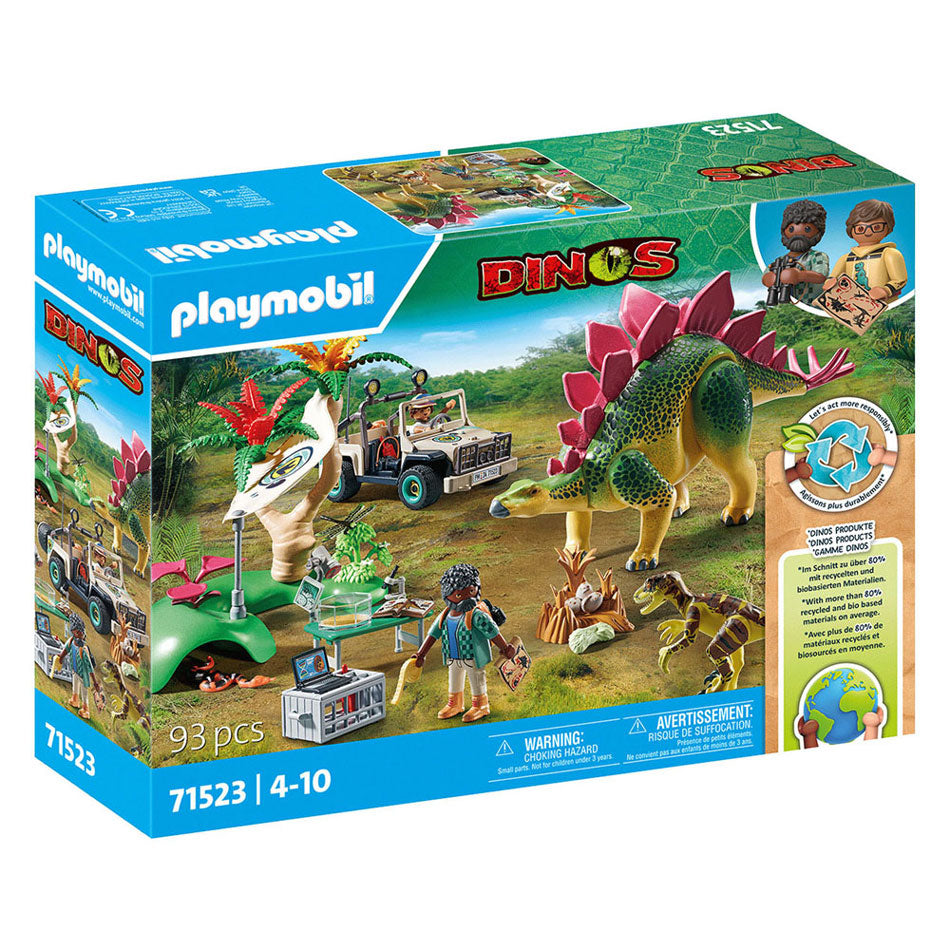 Playmobil Dinos Research Station con dinosauri 71523