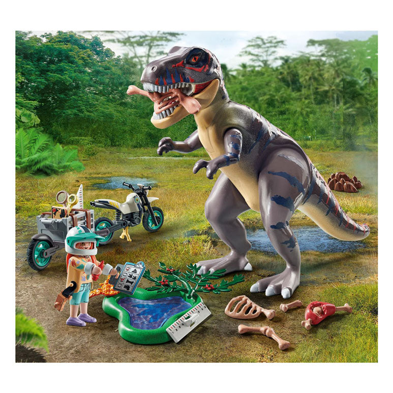 PLAYMOBIL Dinos T-Rex Trace Investigation 71524