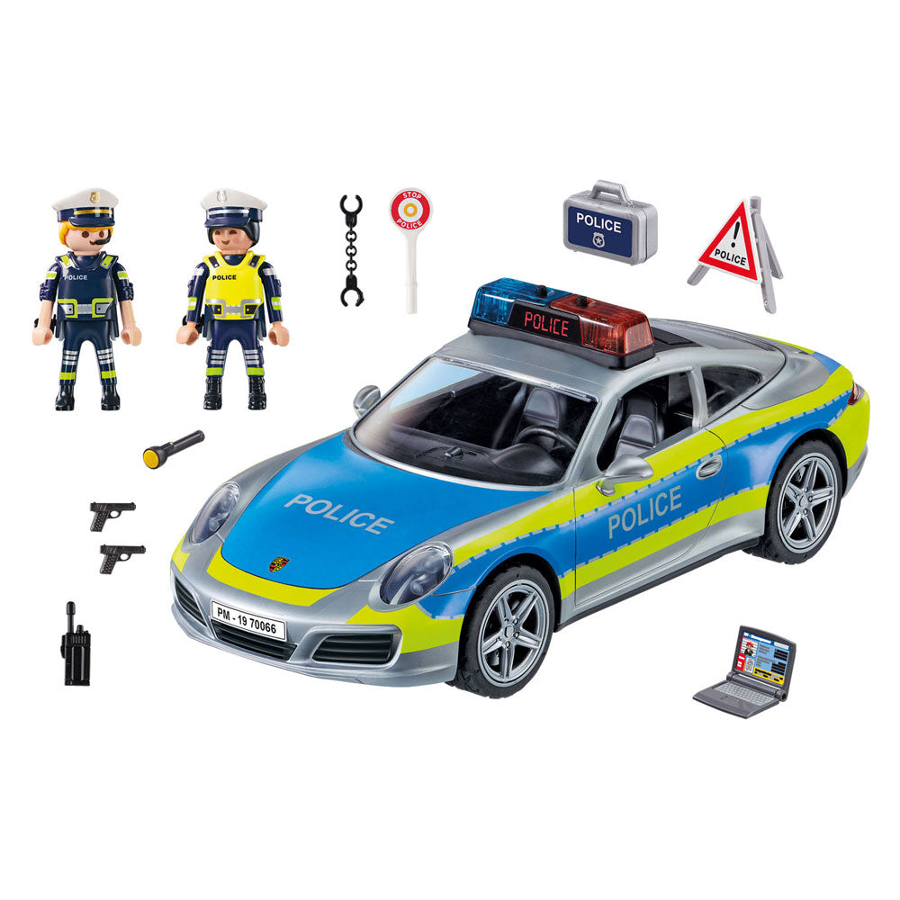 Playmobil Playmobil Porsche 911 4s Police blanche 70066