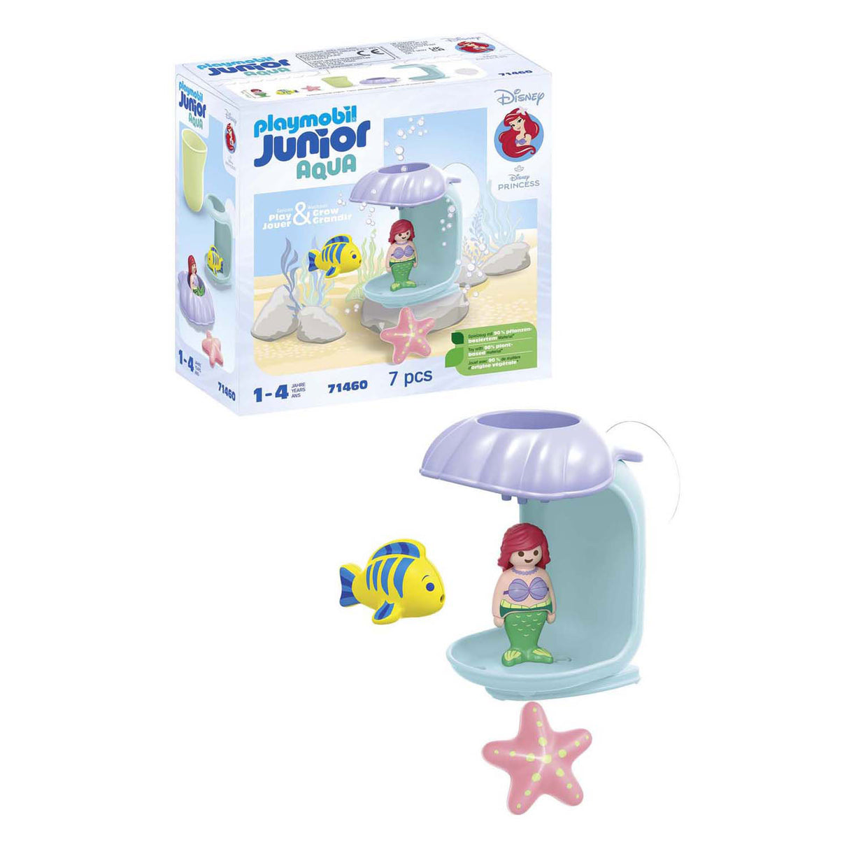 Tuš školjka Playmobil Junior Disney Ariel - 71460