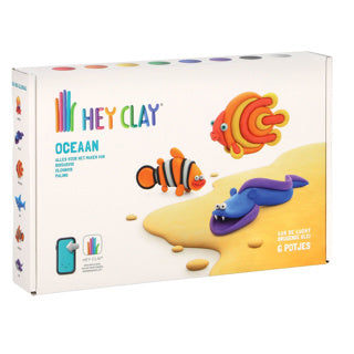 Hey clay klei oceaan 3 figuren