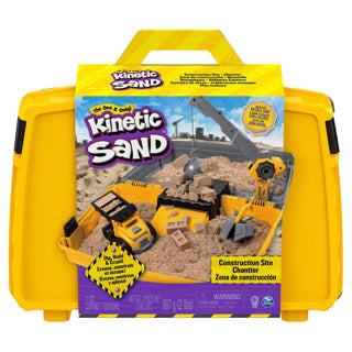 Spinmaster Kinetic Sand Construction Site Suitcase