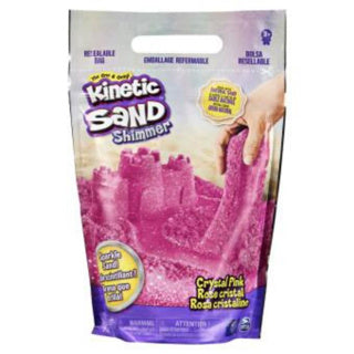 Spinmaster kinetic sand glitter sand bag crystal pink - 907 g