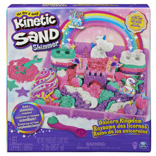 Spinmaster kinetic sand unicorn kingdom playset