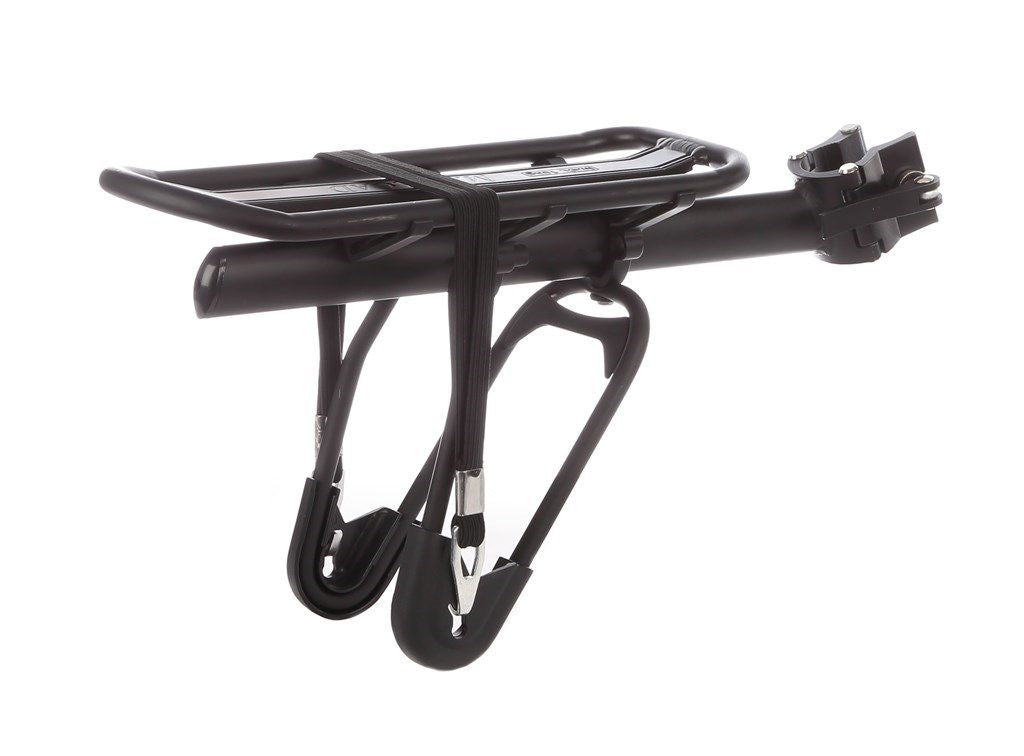 Massload rear carrier on seatpost QR up to 34mm