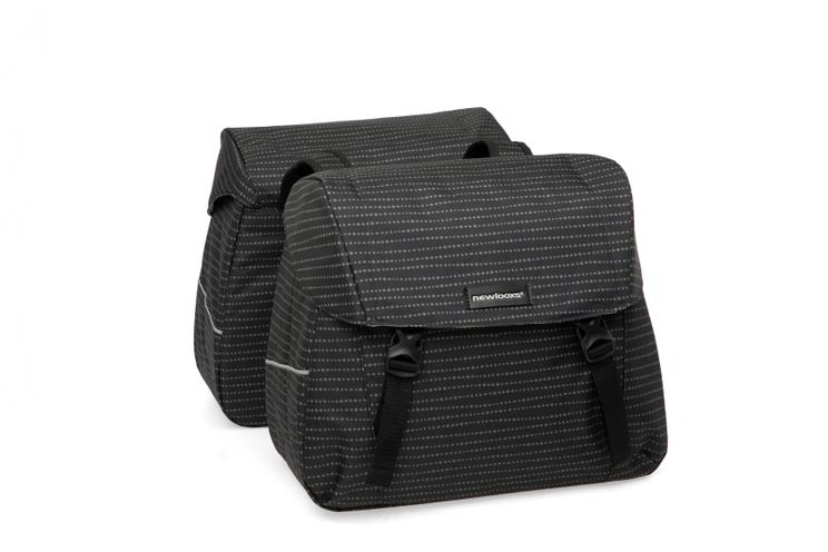Joli tuplapyörälaukku MIK adapter - vettä hylkivä polyesteri - 37L - 1,7kg - Nomi Black - urheilullinen pyörälaukku