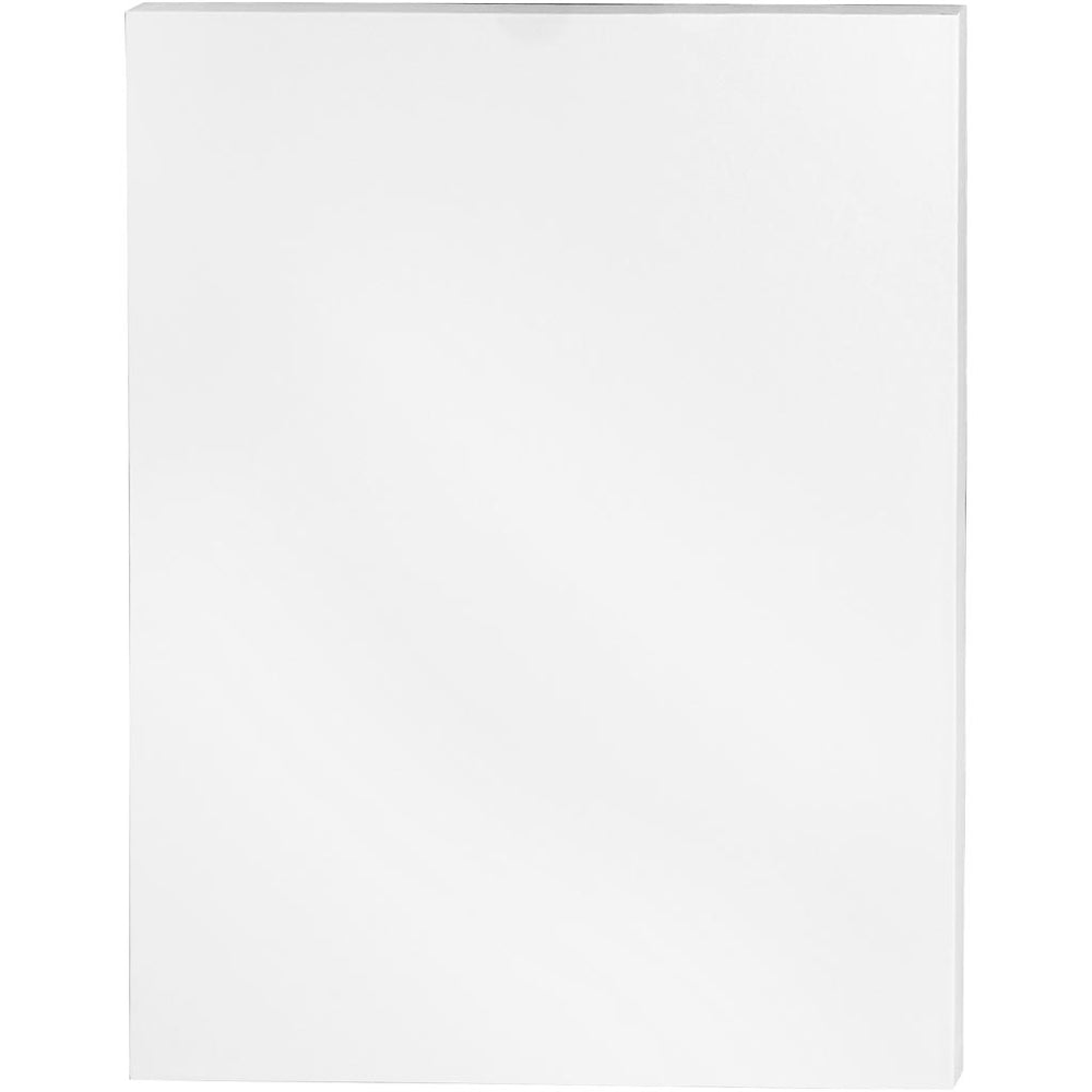 Creativ company canvas, d: 3.7 cm, size 70x90 cm, 360 gr, white, 5 pieces in 1 box