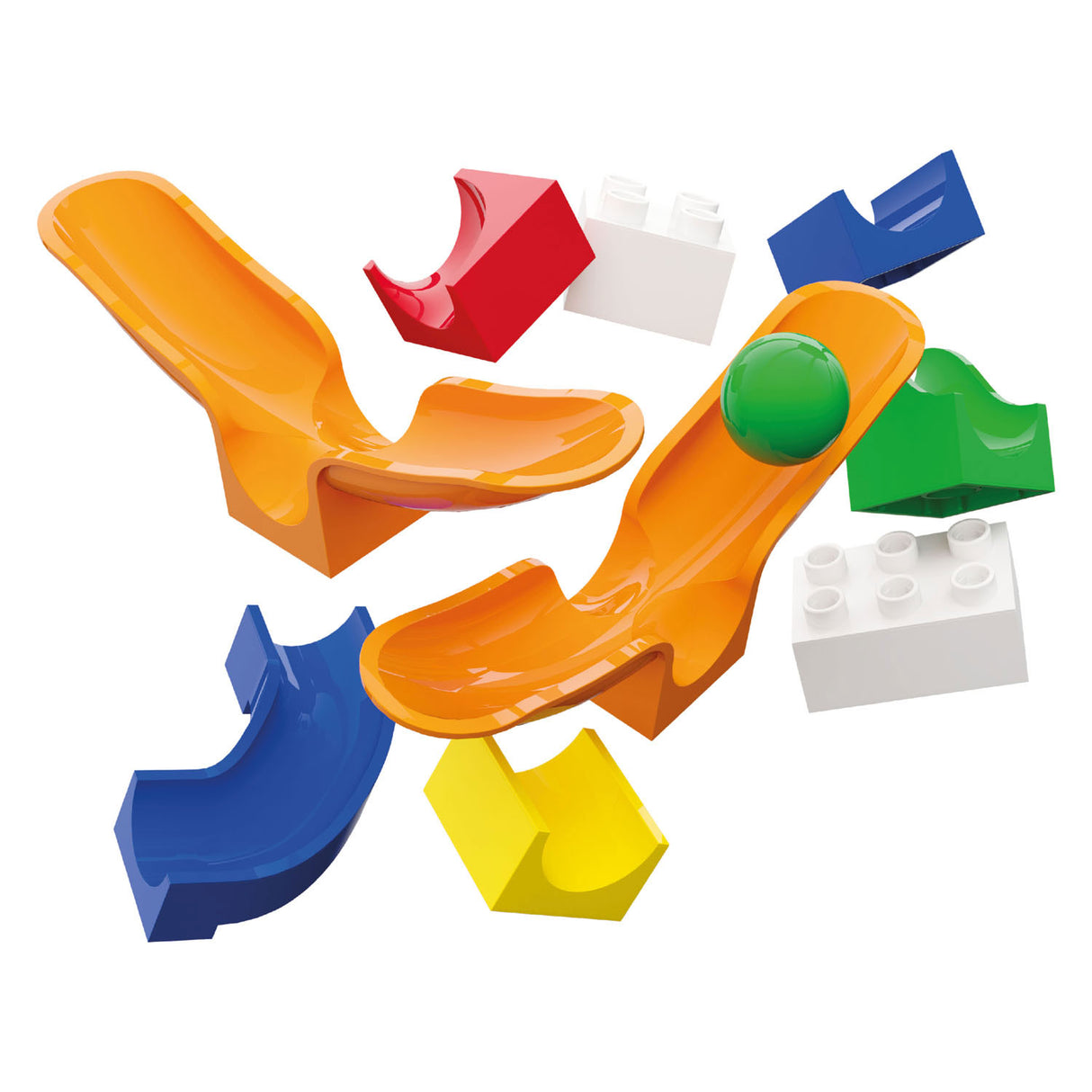 Hubelino Knikkerbaan Expansion Swing Swing, 46dlg.