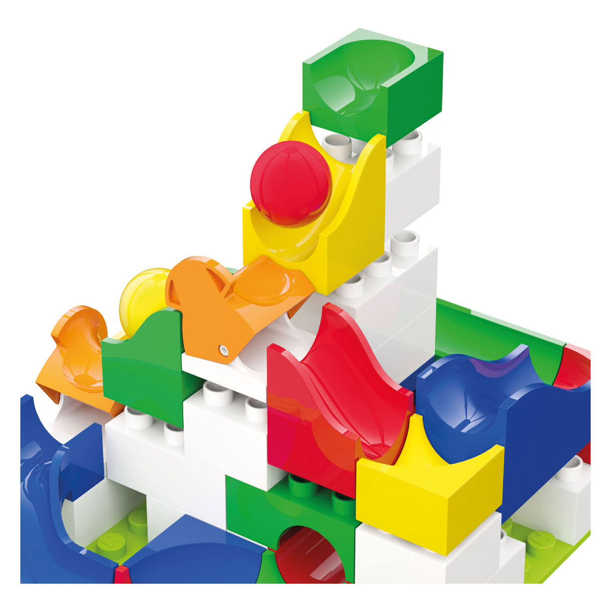 Hubelino Knikkerbaan nach Set Wissel, 43dlg.