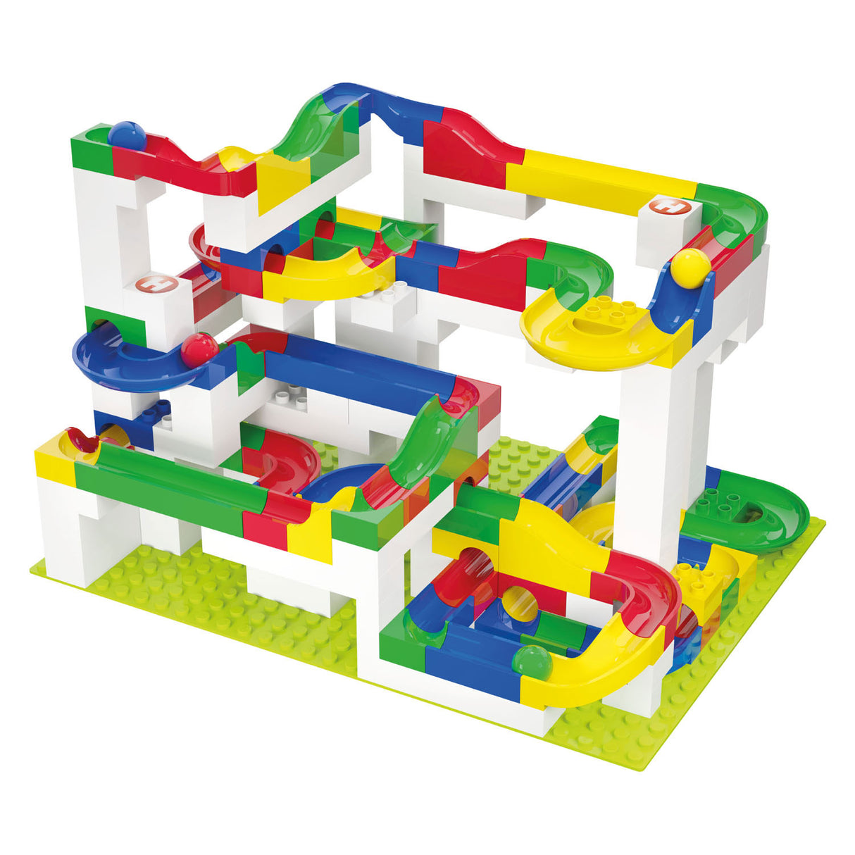 Hubelino Knikkerbaan Maxi Bouwset, 213DLG.