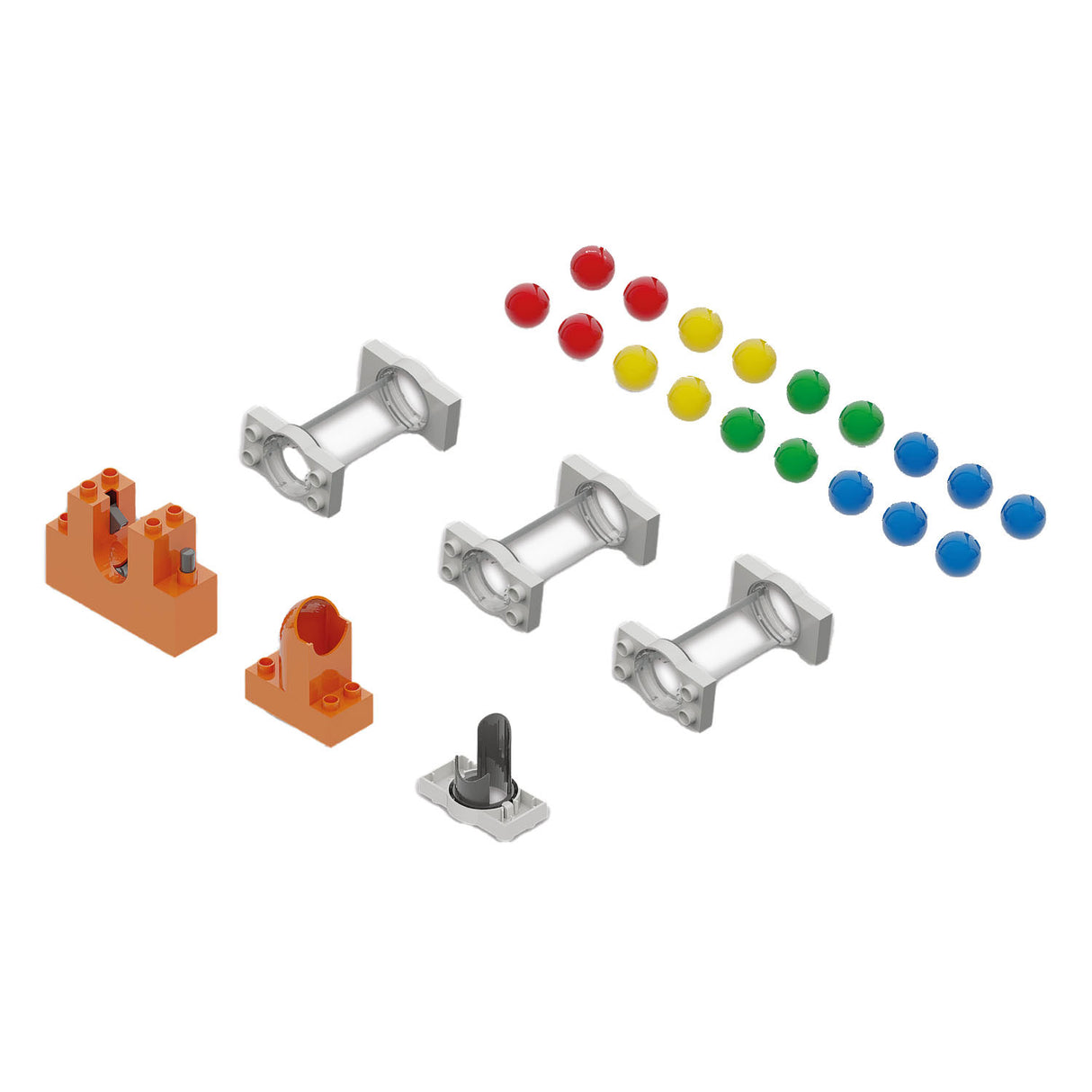Hubelino marble track extension set lift, 24pcs.