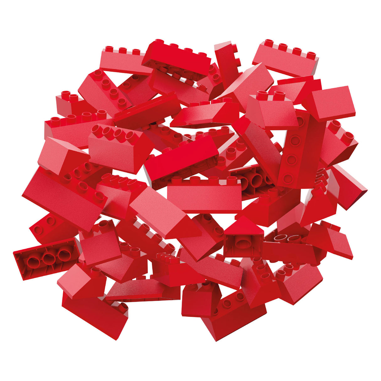 Hubelino Strešné dlaždice sada stavebných blokov, 68dlg.