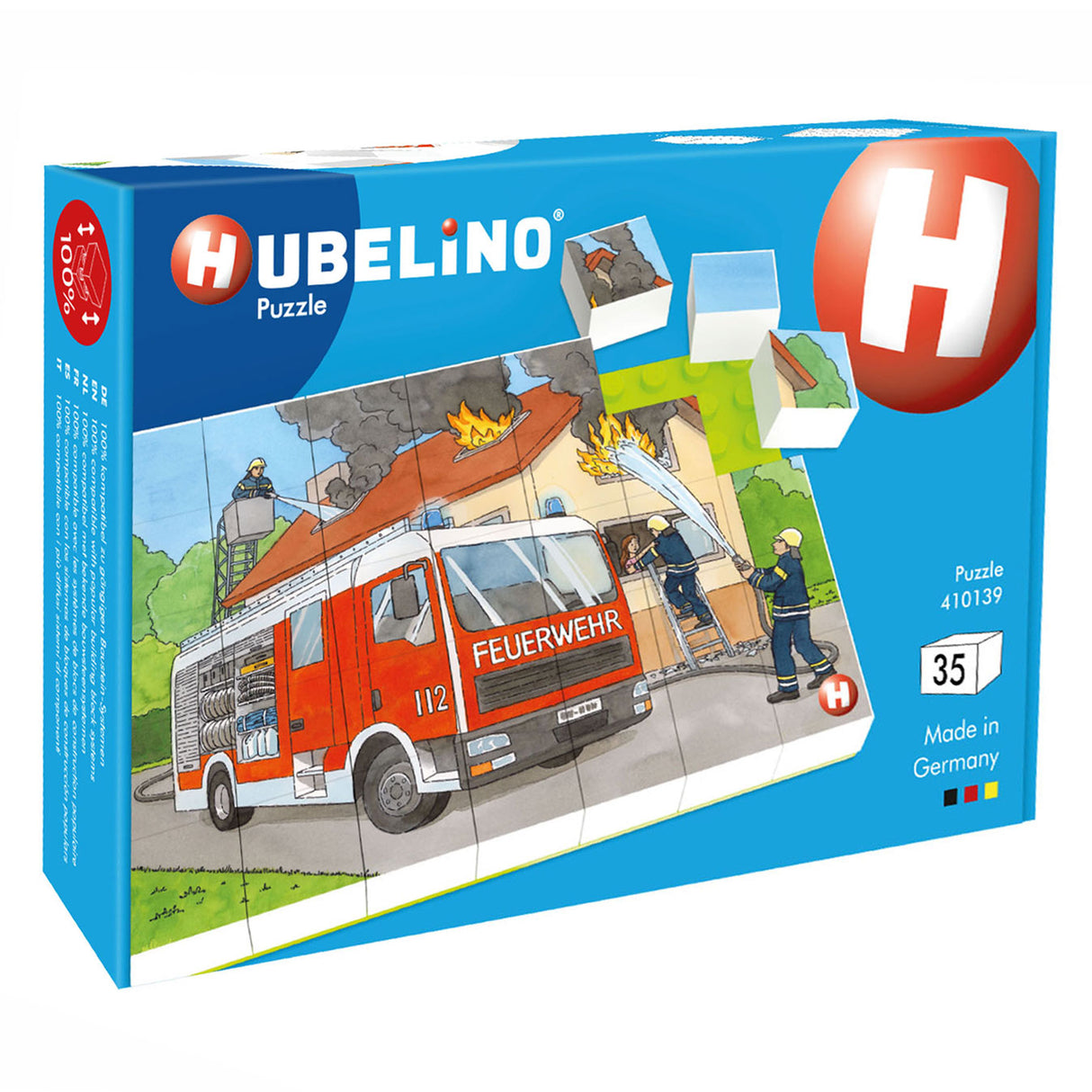 „Hubelino Block“ dėlionės ugniagesė, 35 -oji.
