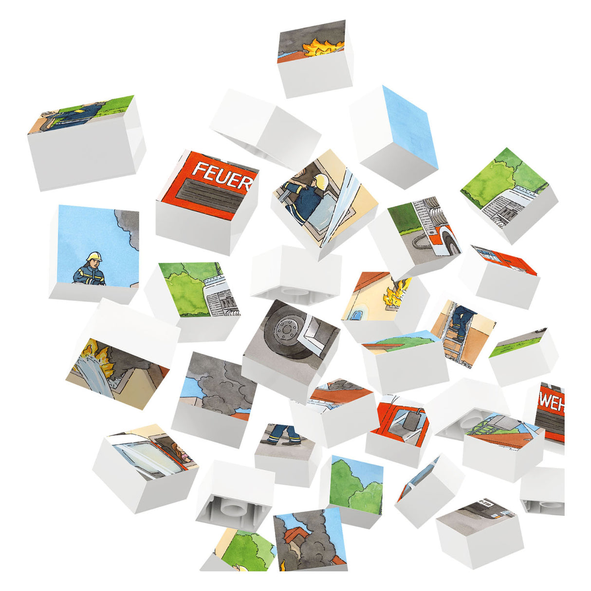 „Hubelino Block“ dėlionės ugniagesė, 35 -oji.