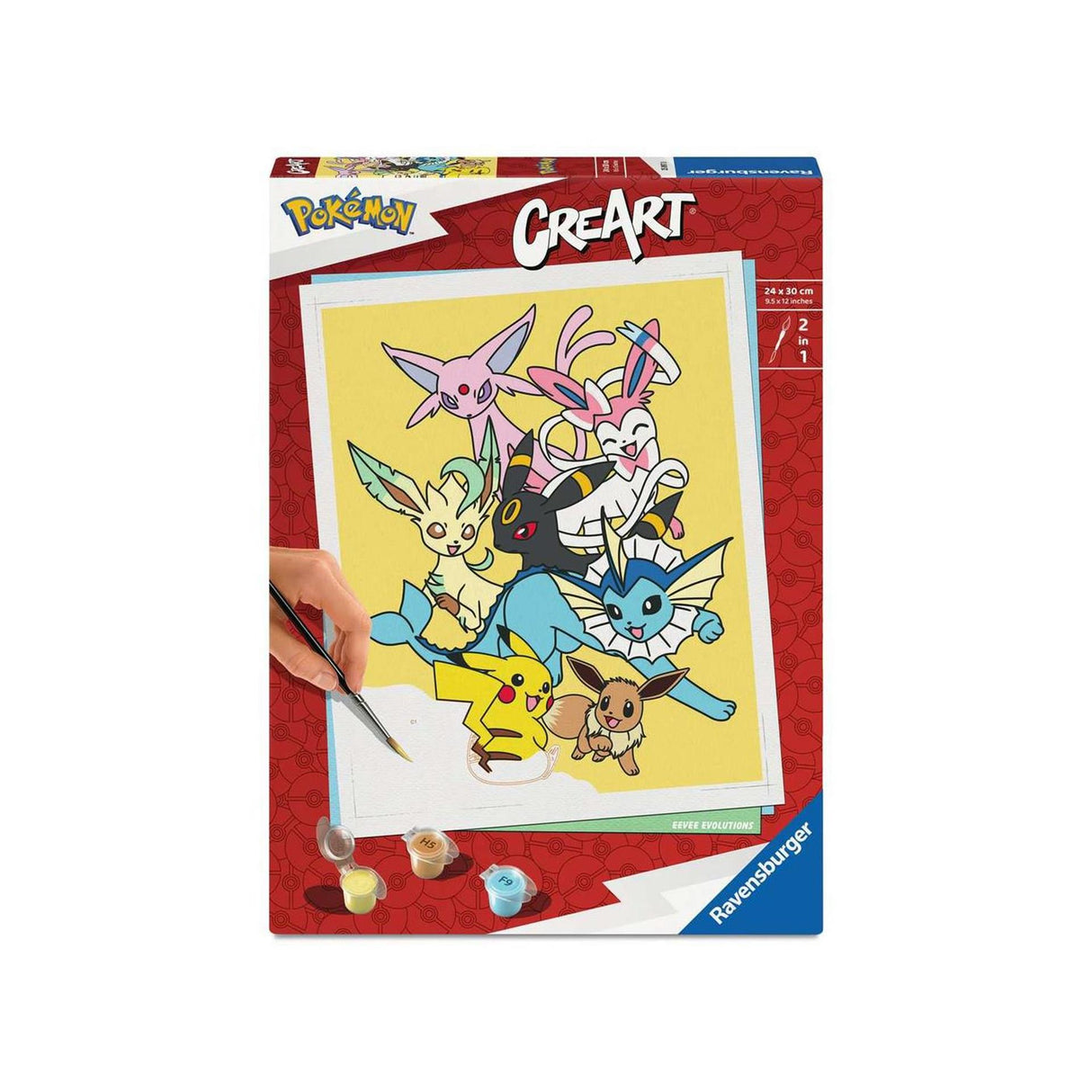 Ravensburger creart schilderen op nummer - pokémon
