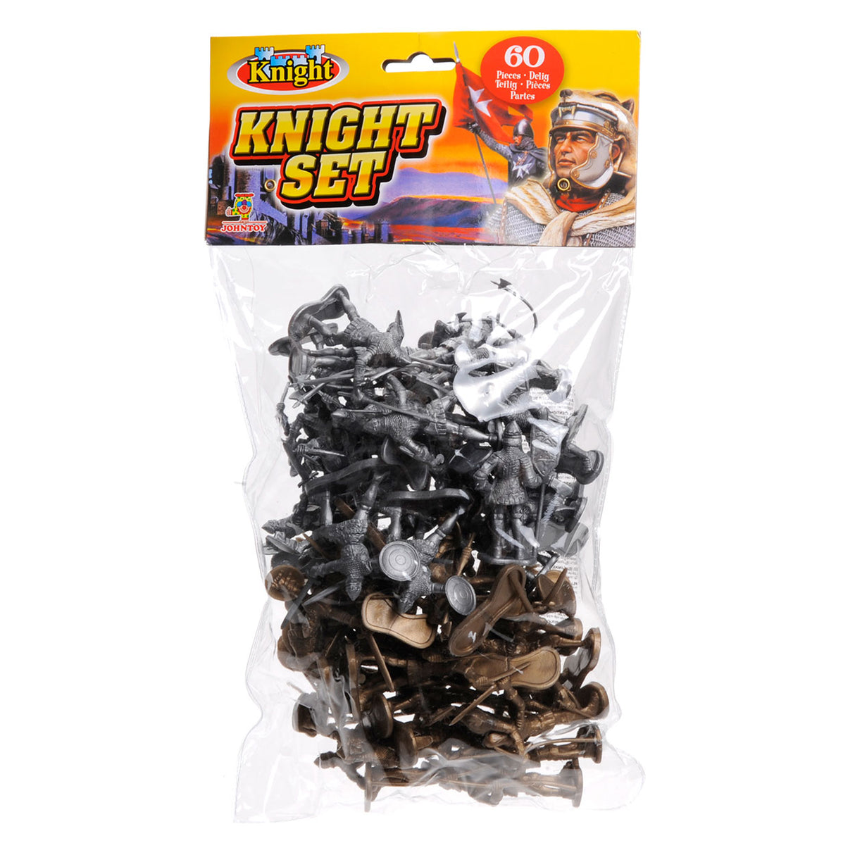 Johntoy knights in a bag, 60 pcs.