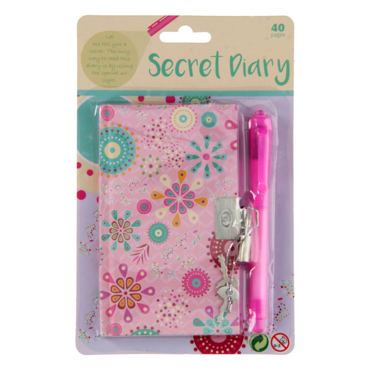 Secret Diary with Secret Writing Pen