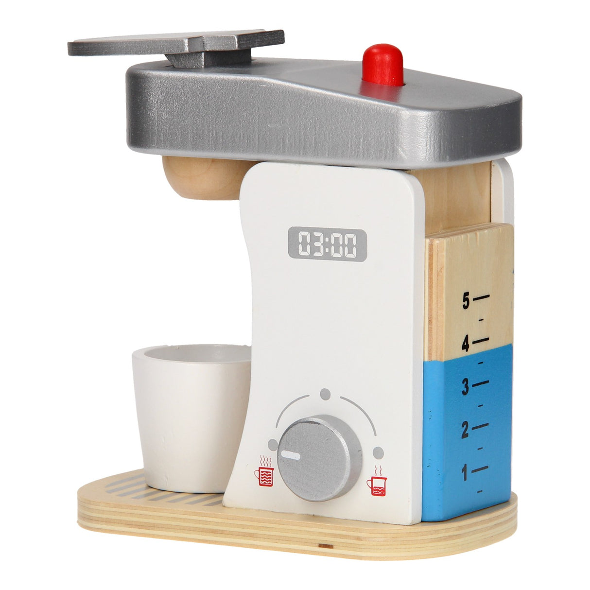 Joueco Wooden Coffee Maker with Accessories