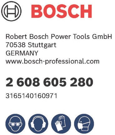 Gabhálais Bosch 10x árasán 80x133 c430, saineolaí le haghaidh adhmaid+péint 8, 80 - 2608605280