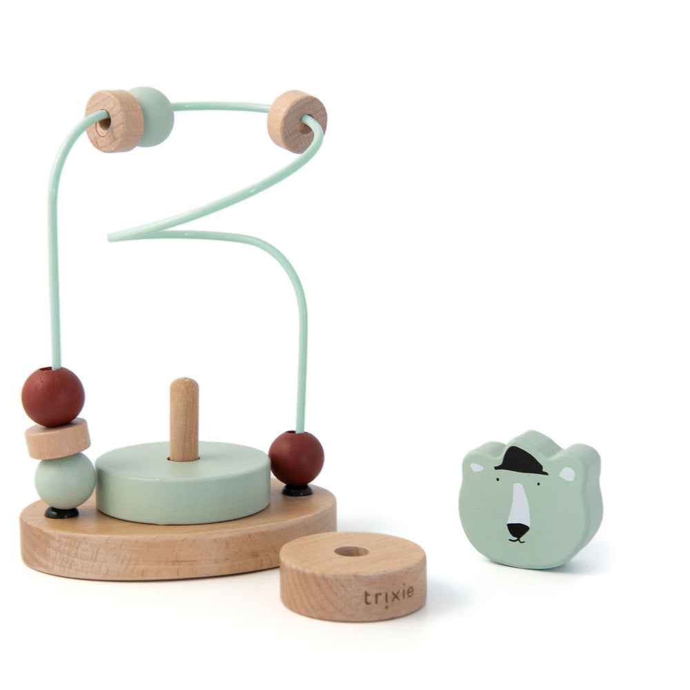 Trixie Wooden Motor Skills Spiral Mr. Bear