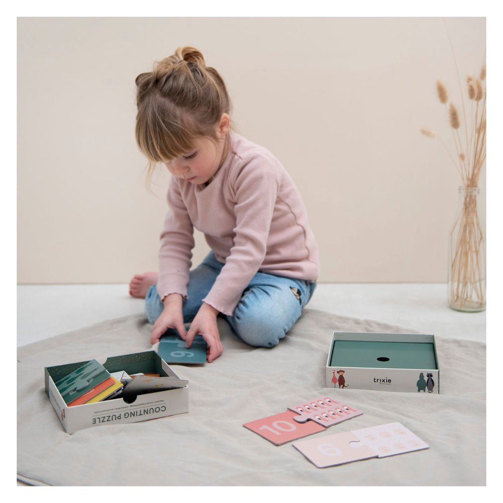 Trixie Counting Puzzle Animals