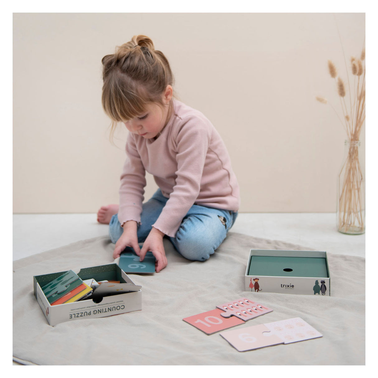 Trixie Counting Puzzle Animals