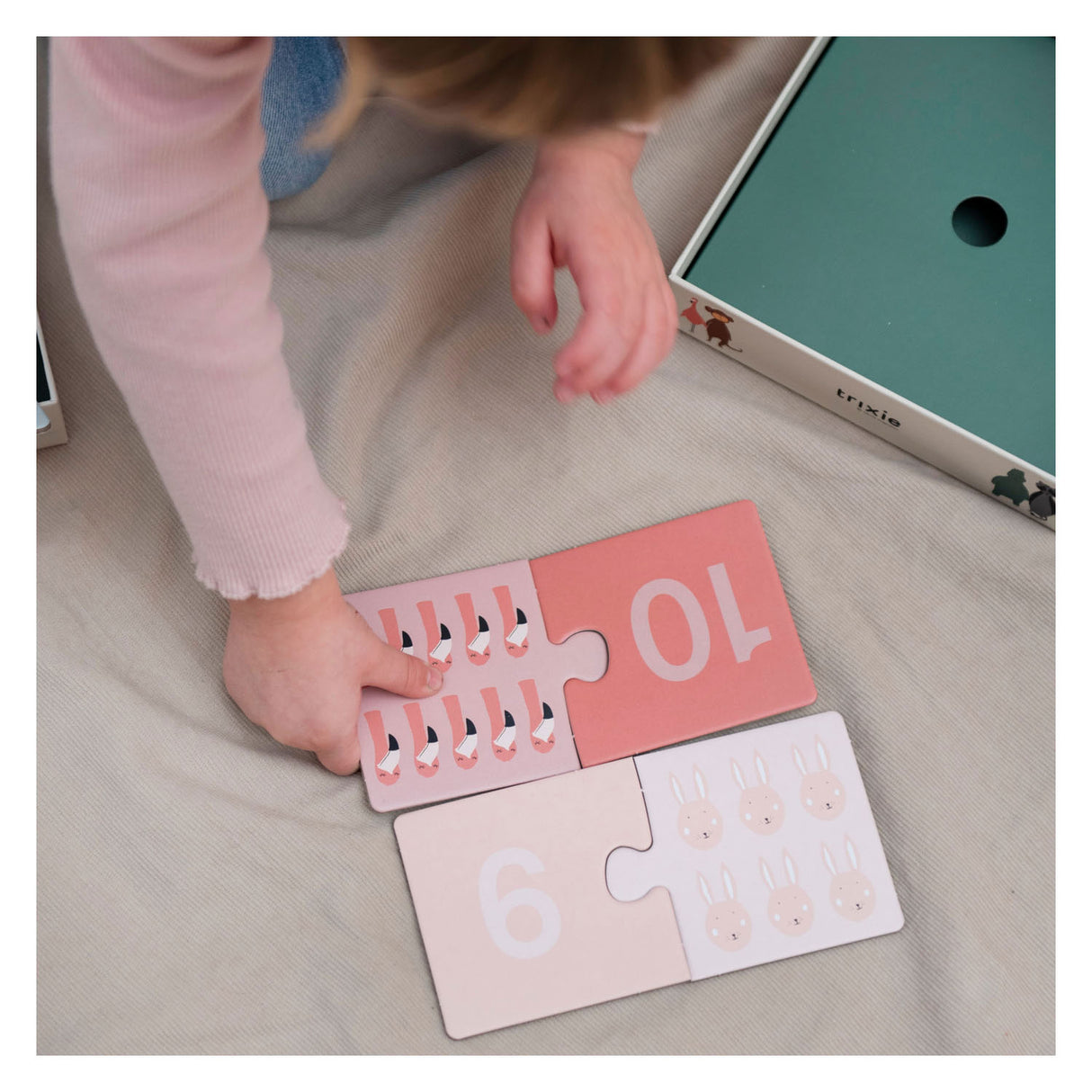 Trixie Counting Puzzle Animals